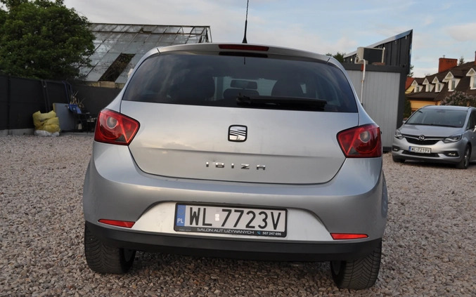 Seat Ibiza cena 20000 przebieg: 150000, rok produkcji 2009 z Łeba małe 562
